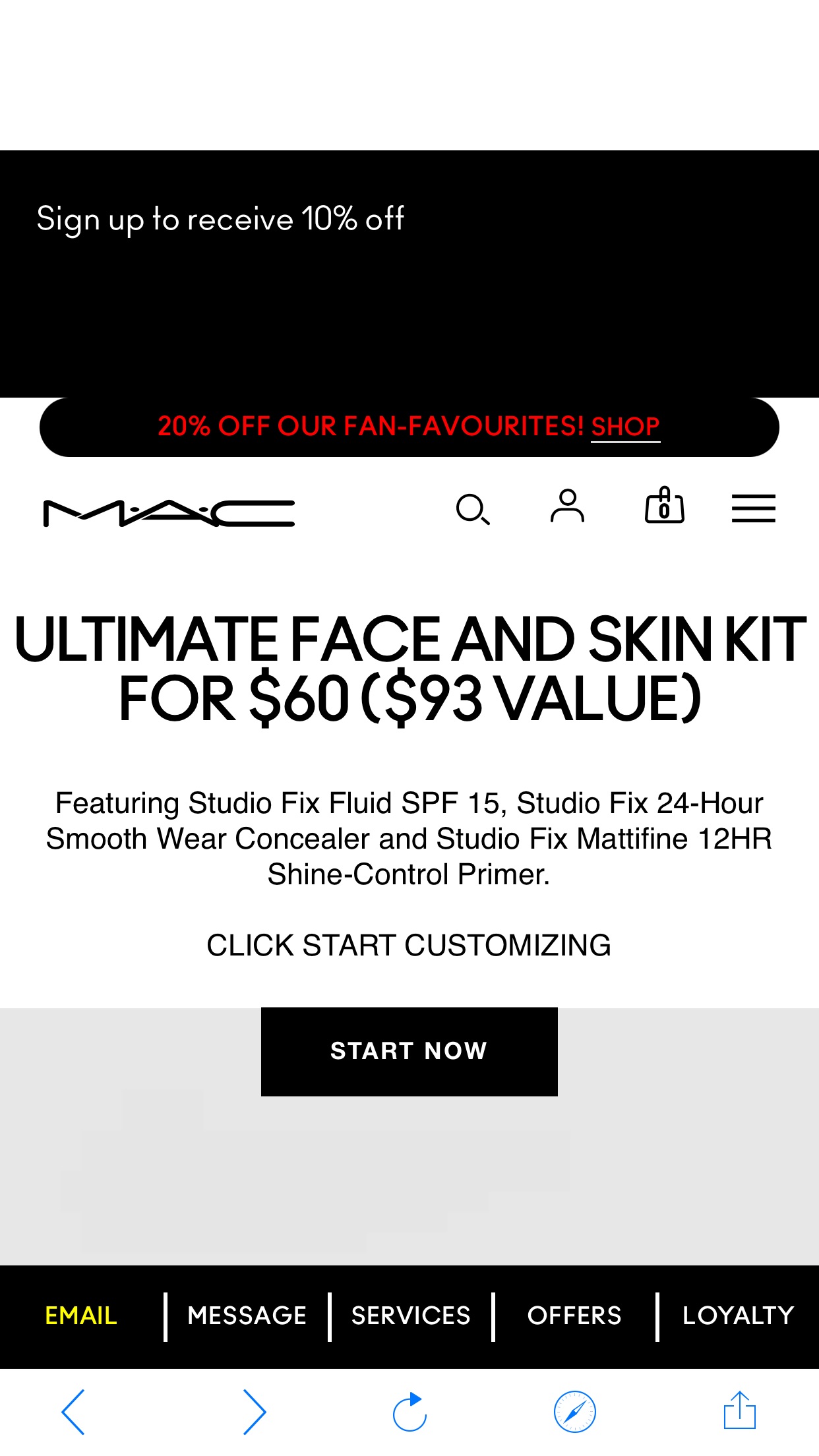 Winter Skincare Kit | MAC Cosmetics套装