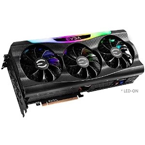 $1219 EVGA GeForce RTX 3080 Ti FTW3 Ultra Gaming, 12G-P5-3967-KR, 12GB GDDR6X, iCX3 Technology, ARGB LED, Metal Backplate : Electronics 低于msrp