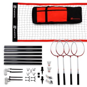 MD Sports Advanced Badminton Set with Heavy Duty Carry Bag