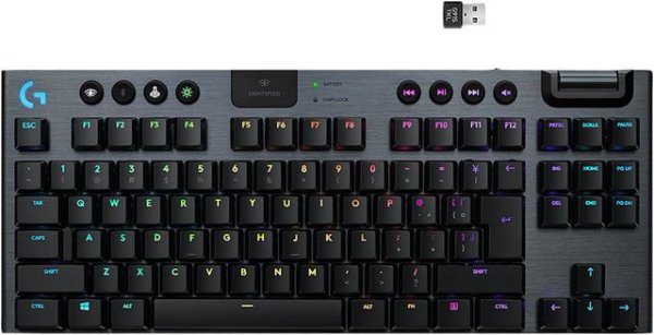 Logitech G915 TKL 旗舰级无线超薄机械键盘