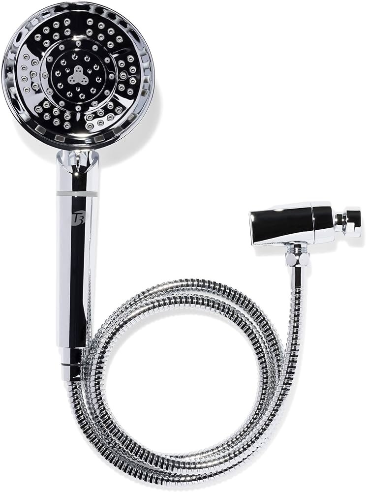 Amazon.com: T3 Source Hand-Held Showerhead | Adjustable Hand Held Chrome Shower Head with Chlorine Filter | Mineral Filter Reduces Free Chlorine and Hydrogen Sulfide : Tools & Home Improvement