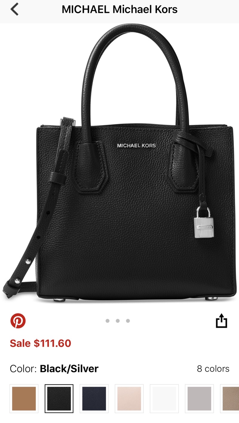 Michael Kors Mercer Pebble Leather Crossbody - Handbags & Accessories - 梅西麦克高仕Mercer价格和官网同步打折！