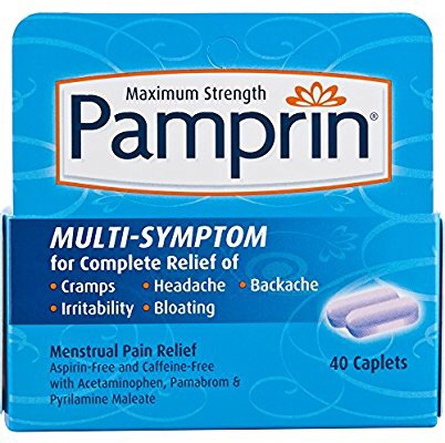 Pamprin 最大强度多症状月经疼痛缓解药, 40片