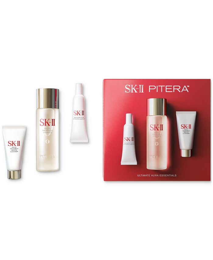 SK-II 3-Pc. Ultimate Aura Essentials Skincare Set - Macy's