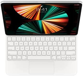 Amazon.com: Apple Magic Keyboard (for iPad Pro 12.9-inch - 5th Generation) - US English- White : Electronics魔术键盘