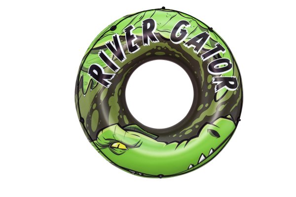 H2OGO! River Gator Swim Tube Pool Ring Float