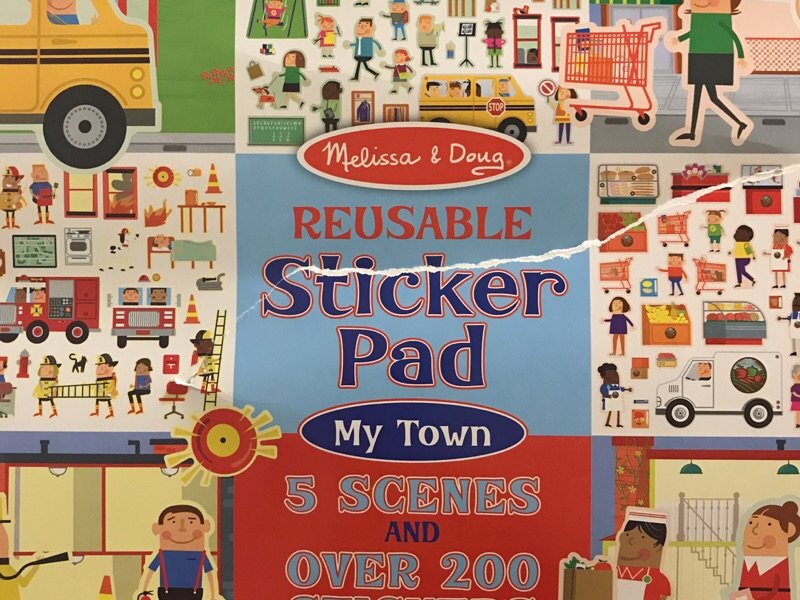 一款好玩又便宜的玩具，M&D Reusable Sticker Pad