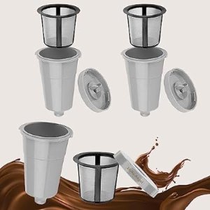 Hello Angel  K Cup Reusable Coffee Pods Compatible with Keurig 1.0