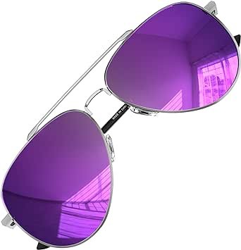 LUENX Aviator Sunglasses for Men Women Polarized - UV 400 Protection