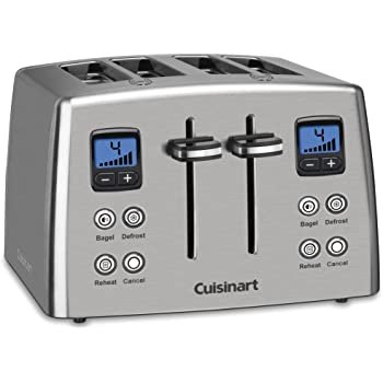 Cuisinart CPT-435 4片不锈钢吐司机 烤面包机