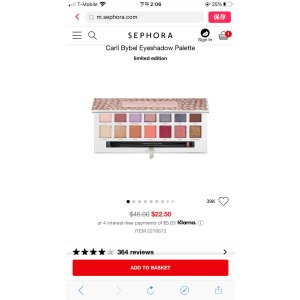 $22.5 Anastasia Beverly Hills 眼影盘