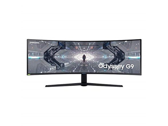 翻新 Samsung 49" Odyssey G9 32:9 5120 x 1440 240Hz 曲面显示器