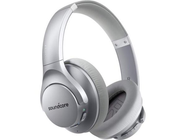 Soundcore Life Q20 蓝牙无线降噪耳机 银色