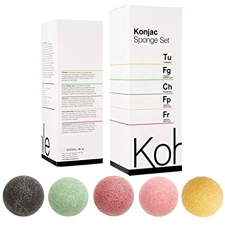 洗脸海绵5个一组 现在购买还有5% off
Amazon.com: Miss Gorgeous Konjac Sponge Set - Facial Sponges for Face Exfoliating and Deep Pore Cleansing -Hypoallergenic (5 Pack): Beauty