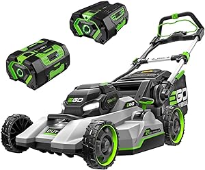 Amazon.com: EGO Power+ LM2135SP 56-Volt 21-Inch Select Cut Self-Propelled Cordless Lawn Mower with Touch Drive Technology, 7.5Ah Battery, 