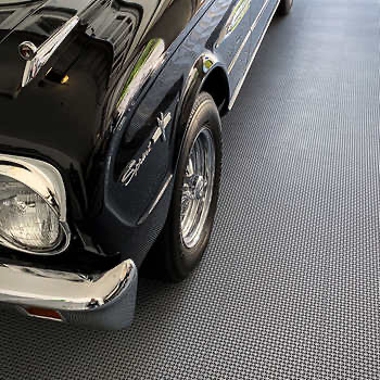 MotoFloor Modular Self Draining Garage Floor Tiles