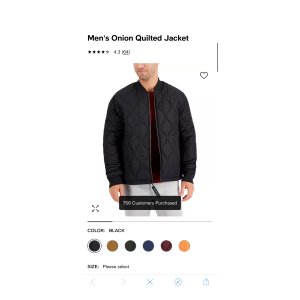 $37.5 Hawke & Co. Men s Onion Quilted Jacket & Reviews - Coats & Jackets - Men - Macy s