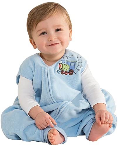 Amazon.com: HALO Early Walker Sleepsack Micro Fleece Wearable Blanket, TOG 1.0, Blue, Large : Baby