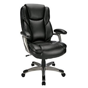 Realspace Cressfield Bonded Leather Executive Chair