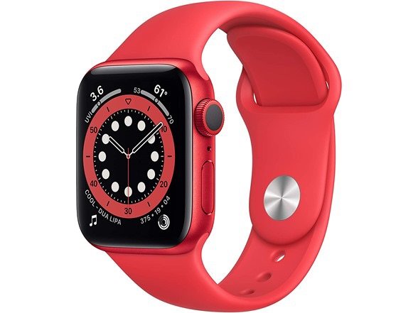 Apple Watch Series 6 (GPS) 40mm (PRODUCT)RED 手表APP下单立减20