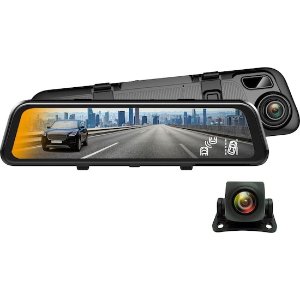 Today Only: Rexing M2 2K Front and Rear Mirror Dash Cam