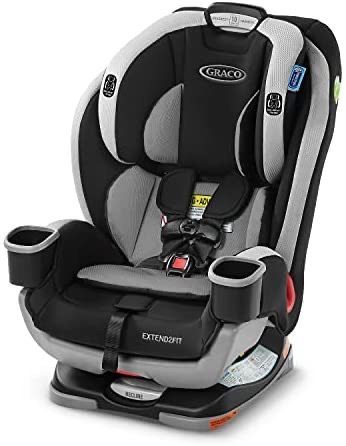Amazon.com : Graco Extend2Fit 3 in 1 Car Seat, Ride Rear Facing Longer, Garner, 21.56 pounds : Baby