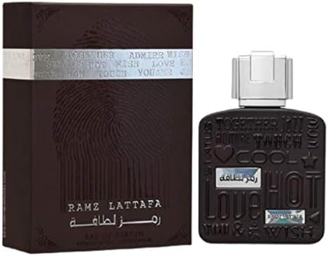 Amazon.com : Lattafa Perfumes Ramz Lattafa Perfumes Silver Eau De Parfum Spray for Men, 3.4 Ounce : Beauty &amp; Personal Care