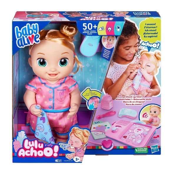 Baby Alive Lulu Achoo Baby Doll - Blonde Hair : Target