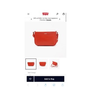 $30.97 Diana Shoulder Bag - Orange | Levi s® US