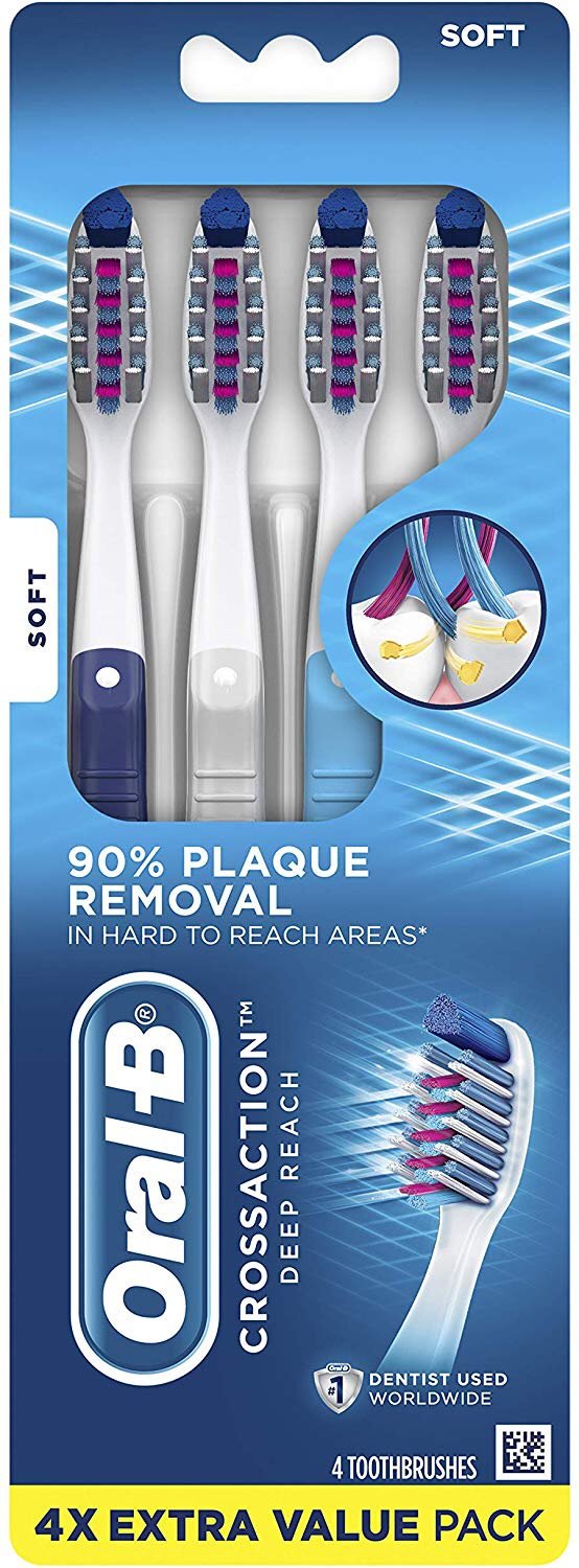 Pro-Health Toothbrush, Superior Clean, 4 Count