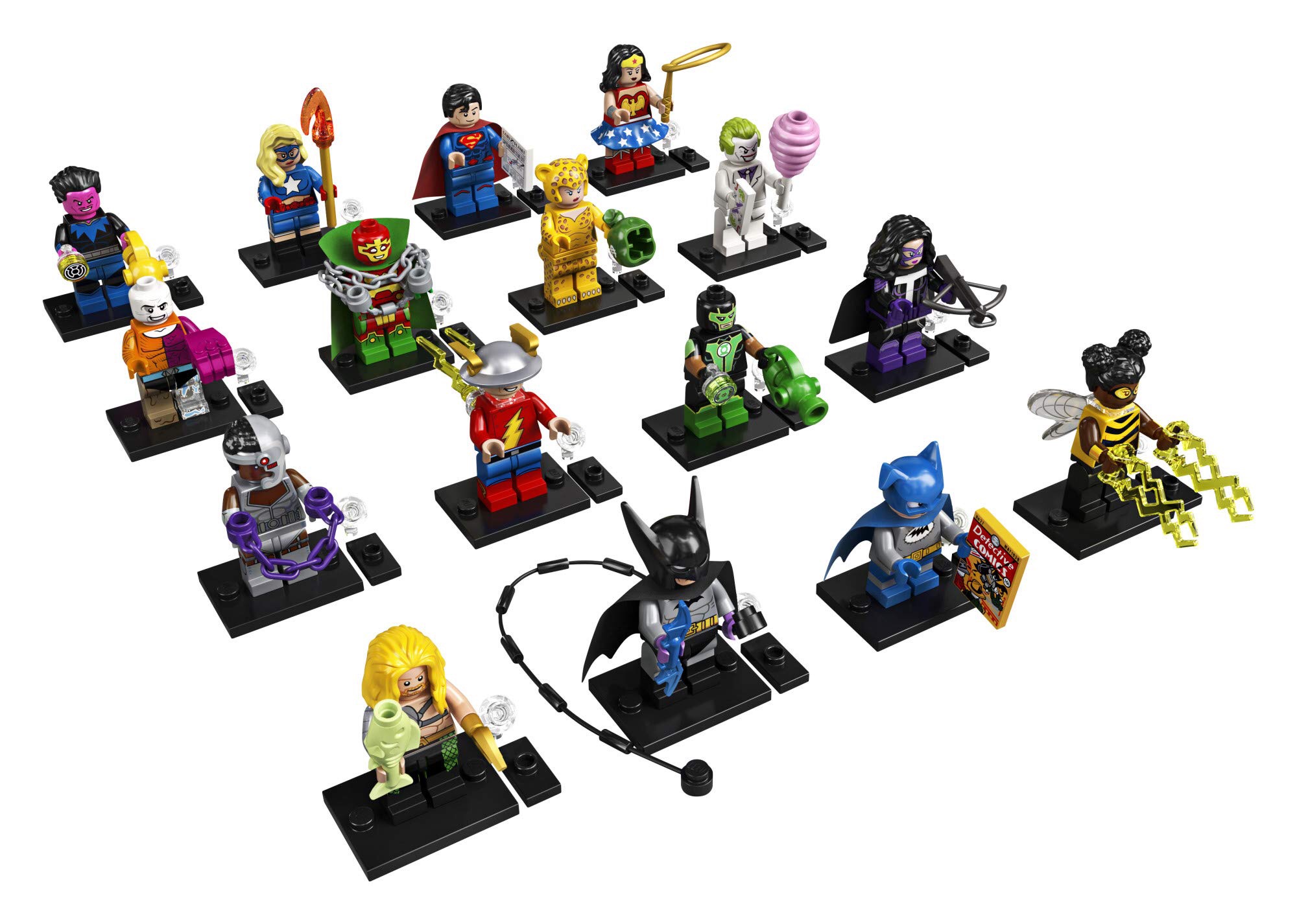 乐高超人系列LEGO Minifigures DC Super Heroes Series 71026 Collectible Set, New 2020 (1 of 16 to Collects)