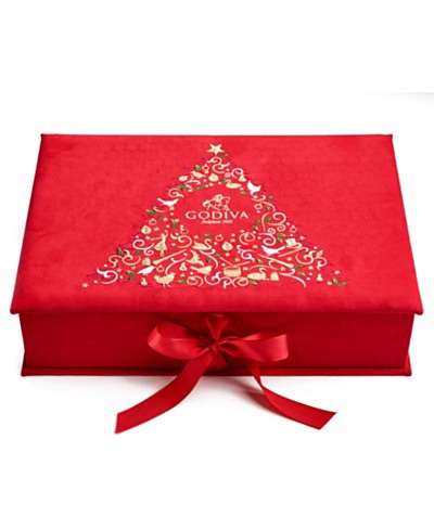 Godiva Holiday Luxury Chocolate Gift Box, 50 Piece - Macy's