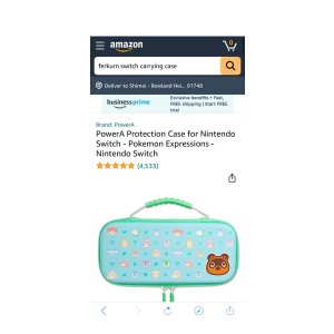 $19.99 switch 动森 携带包