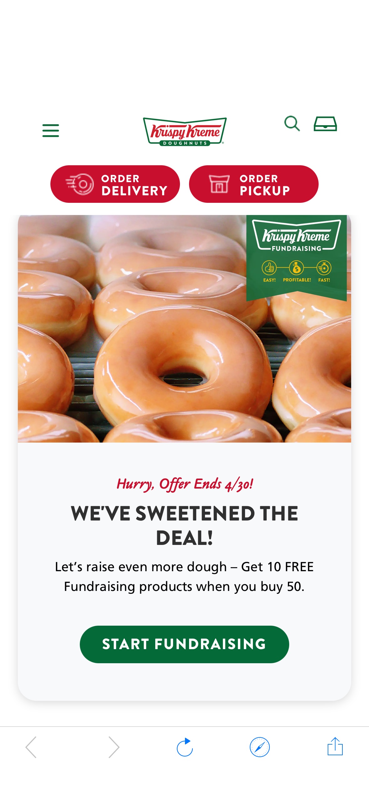 Today, April 19th only, head over to your local Krispy Kreme shop and score a free doughnut. All you have to do is show your friendship bracelet and grab the freebie. no purchase necessary!