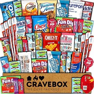 CraveBox 节日零食大礼包 45袋