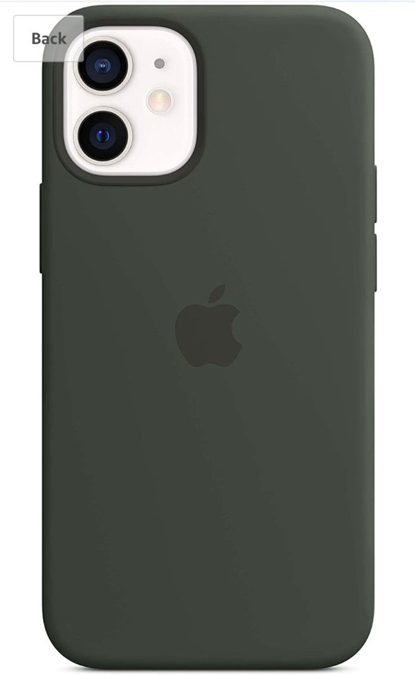 Apple Silicone Case 官方手机壳 (for iPhone 12 mini) - 绿色