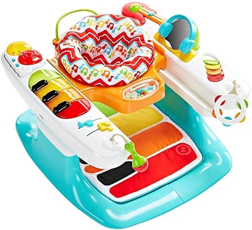Amazon.com : Fisher-Price 4合一脚踏钢琴玩具