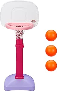 Amazon.com: Little Tikes Easy Score Basketball Set, Pink- Amazon Exclusive 22.00 L x 23.75 W x 61.00 H Inches : Toys &amp; Games