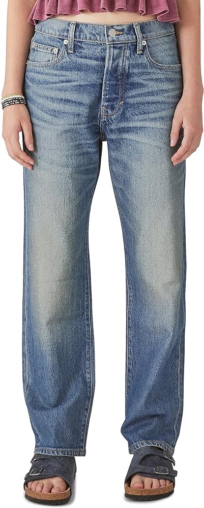 Lucky Brand Women's High Rise 90's Loose Jean