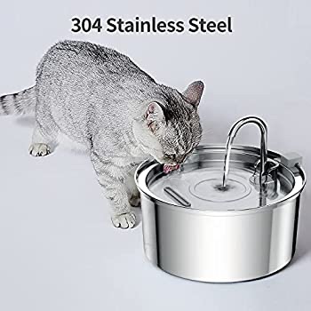 不锈钢猫咪自动饮水机