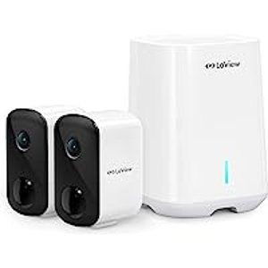 LaView 3MP Wireless Camera for Home/Outdoor Security (2 Pack)