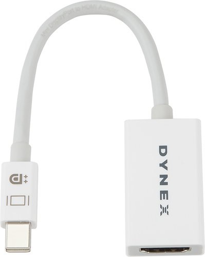 Dynex™ Mini DisplayPort-to-HDMI Adapter White DX-PD94592 - Best Buy数据线