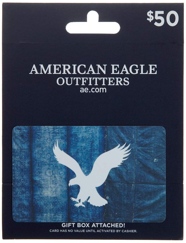 American Eagle Outfitters 超值礼品卡热卖
