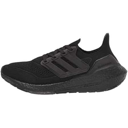 Amazon.com | adidas Men's Ultraboost 22 Running Shoe, Black/Black/White, 12 | Road Running