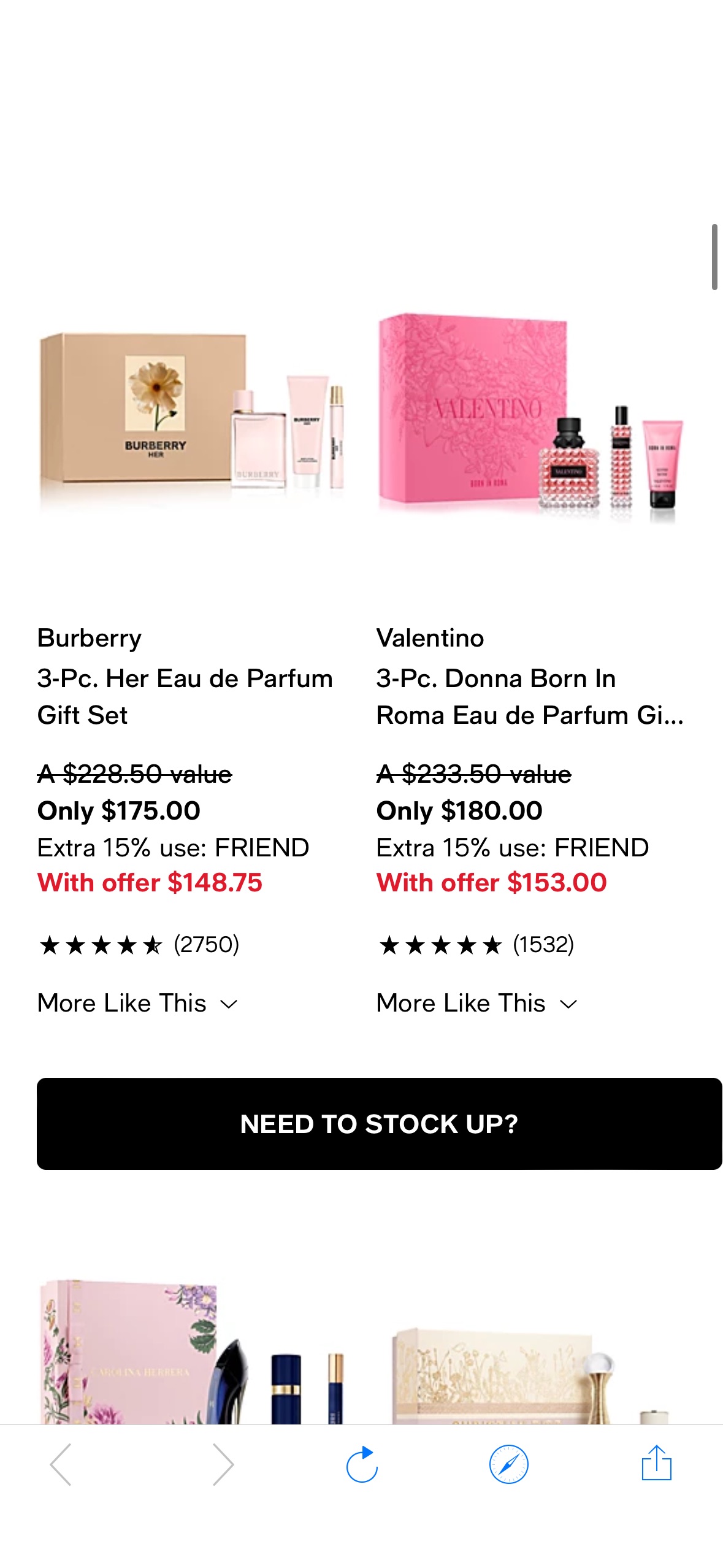 Extra 15% Off Designer Fragrance Gift Sets at Macy’s