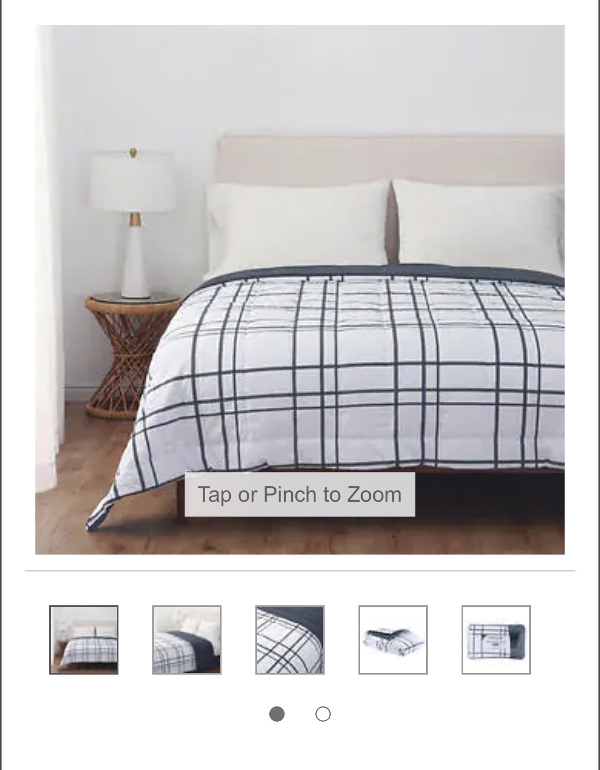 Reversible Down Alternative Blanket by Berkshire Life | Costco