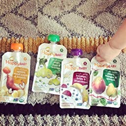 Happy Baby Organic Stage 2 Baby Food Simple Combos Variety Pack 二段蔬菜泥果泥