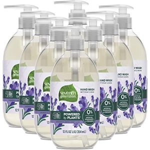 Seventh Generation Hand Soap, Lavender Flower & Mint, 12 oz, 8 Pack
