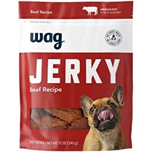 WAG Amazon Brand Soft & Tender American Jerky Dog Treats