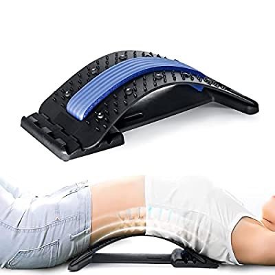 ADINOR Back Stretcher- Spine Stretcher for Herniated Disc Sciatica Scoliosis Lower and Upper Back Muscle